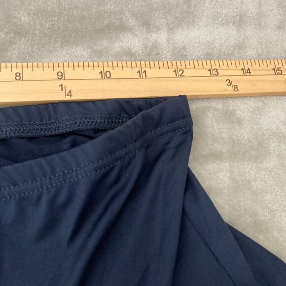 Oh! Mamma Dark Wash Over the Belly Maternity Jeans Stonewashed Front & Back Med - Picture 4 of 11